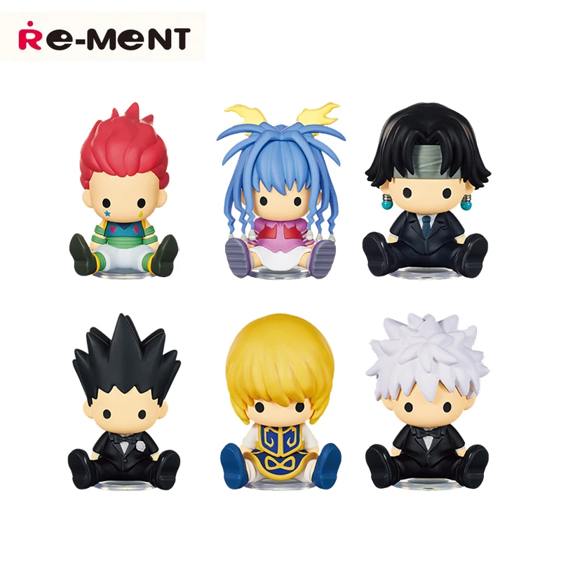 

Re-ment Original petadoll HUNTER HUNTER Gon Freecss Killua Zoldyck Hisoka Curarpikt Anime Action Figures Toy Kids Gift Model