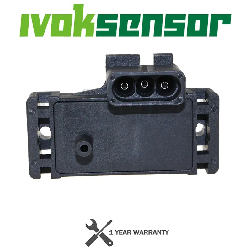 2Bar (2 Bar) MAP Sensor Turbo Boost For Opel Renault VOLVO With Plug Connector Pigtail 12247571 16009886 16040609 16006836