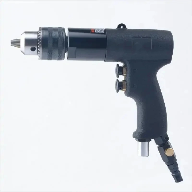12-Speed Control Pneumatic Hand 3/8 Carbon Steel Air Drill & Tapping Machine With Left And Right Turn Features