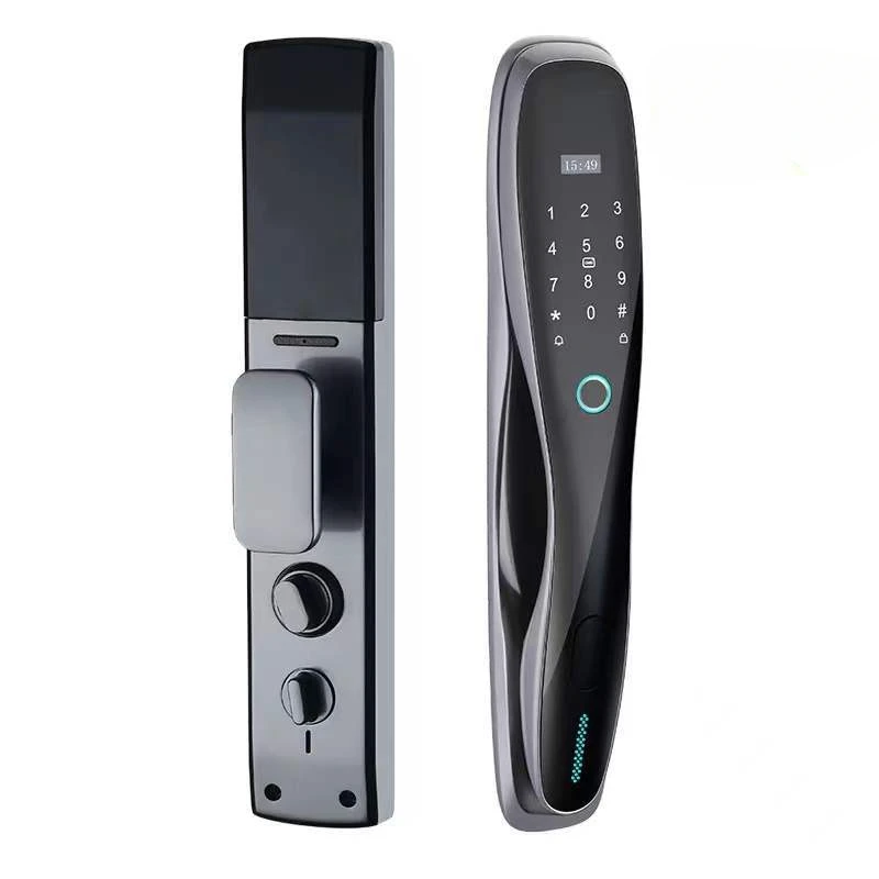 Graffiti Automatic Smart Fingerprint Password Card Smart Home APP Door Lock