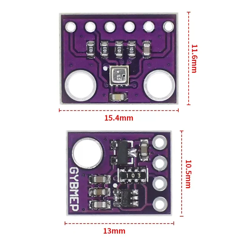 BME280 BMP280 Digital Sensor Temperature Humidity Barometric Pressure Sensor Module I2C SPI 1.8-5V GY-BME280 5V/3.3V