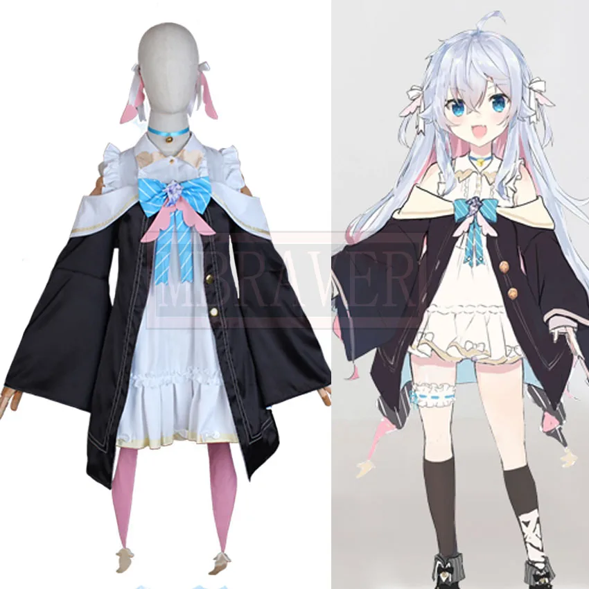 

VTuber Hololive Kagura Nana Cosplay Costume Halloween Christmas Party Custom Made Any Size