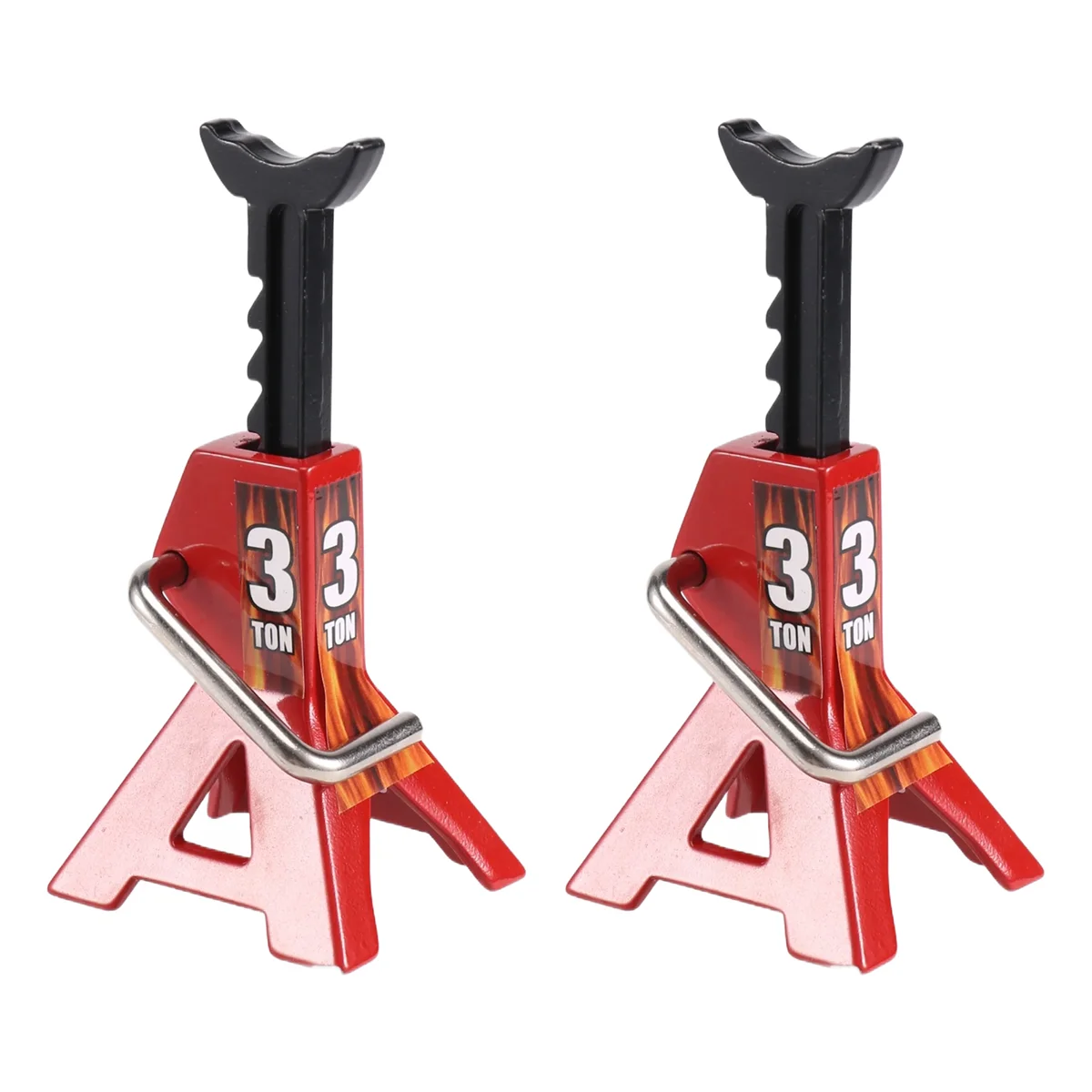 

2Pcs 1/10 RC Cars Metal Jack Stands Repairing Tool 2Pcs/Set RC Crawler Climbing Car Repair Tools Diecasts Vehicles Model Parts