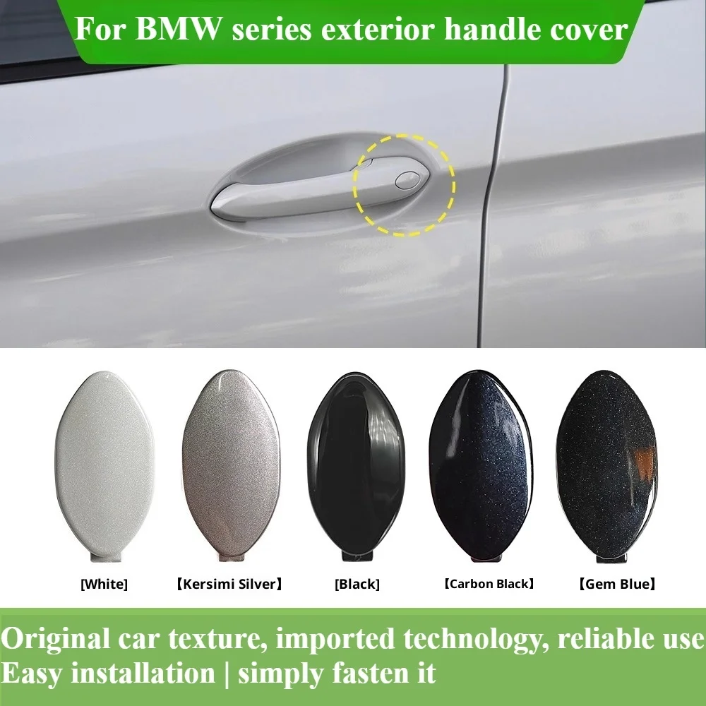 

For BMW 5 series 3 series 8 series X3X4X5X6X7 door handle cover G38 left front door handle keyhole cover 1pcs
