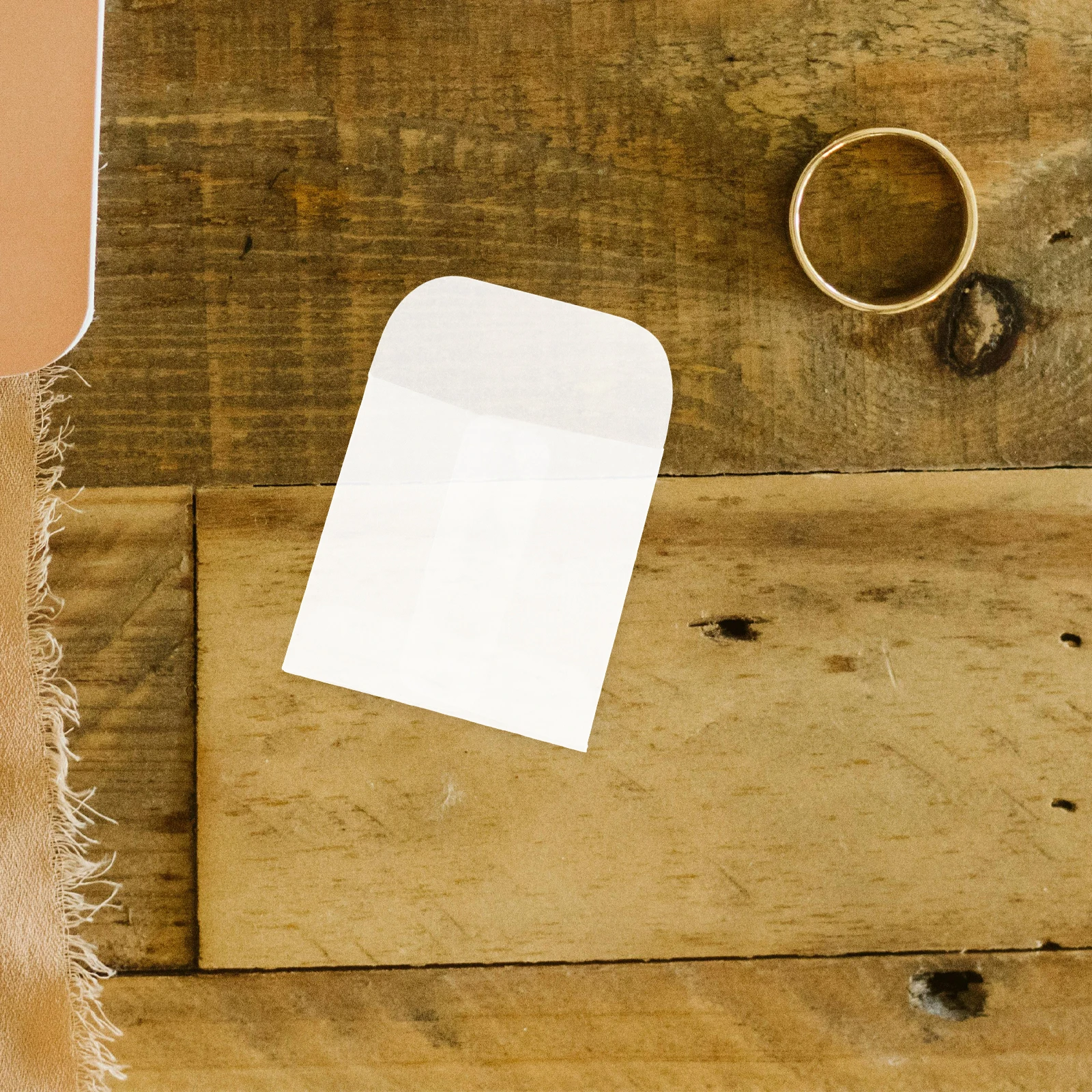 

50pcs Photo Envelope Bags 5x5CM Mini Envelopes Jewelry Paper Pouches Coin Envelopes Small Parts Storage Transparent Seals