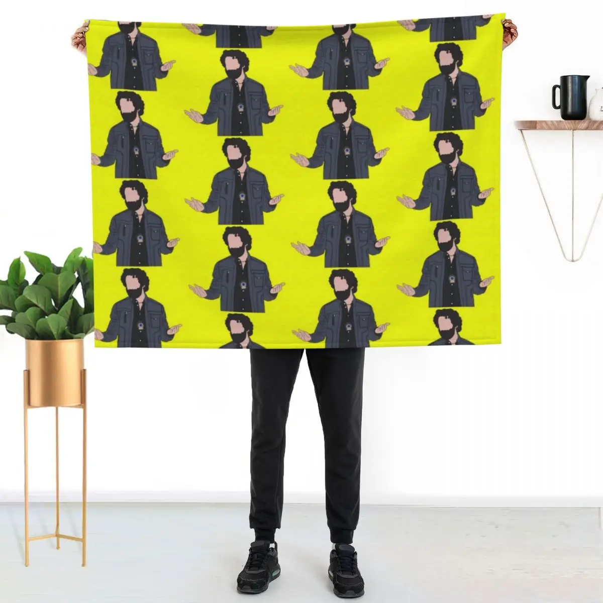 Adrian Pimento B99 Throw Blanket Stuffeds Sleeping Bag Soft Big Polar Summer Beddings valentine gift ideas Blankets