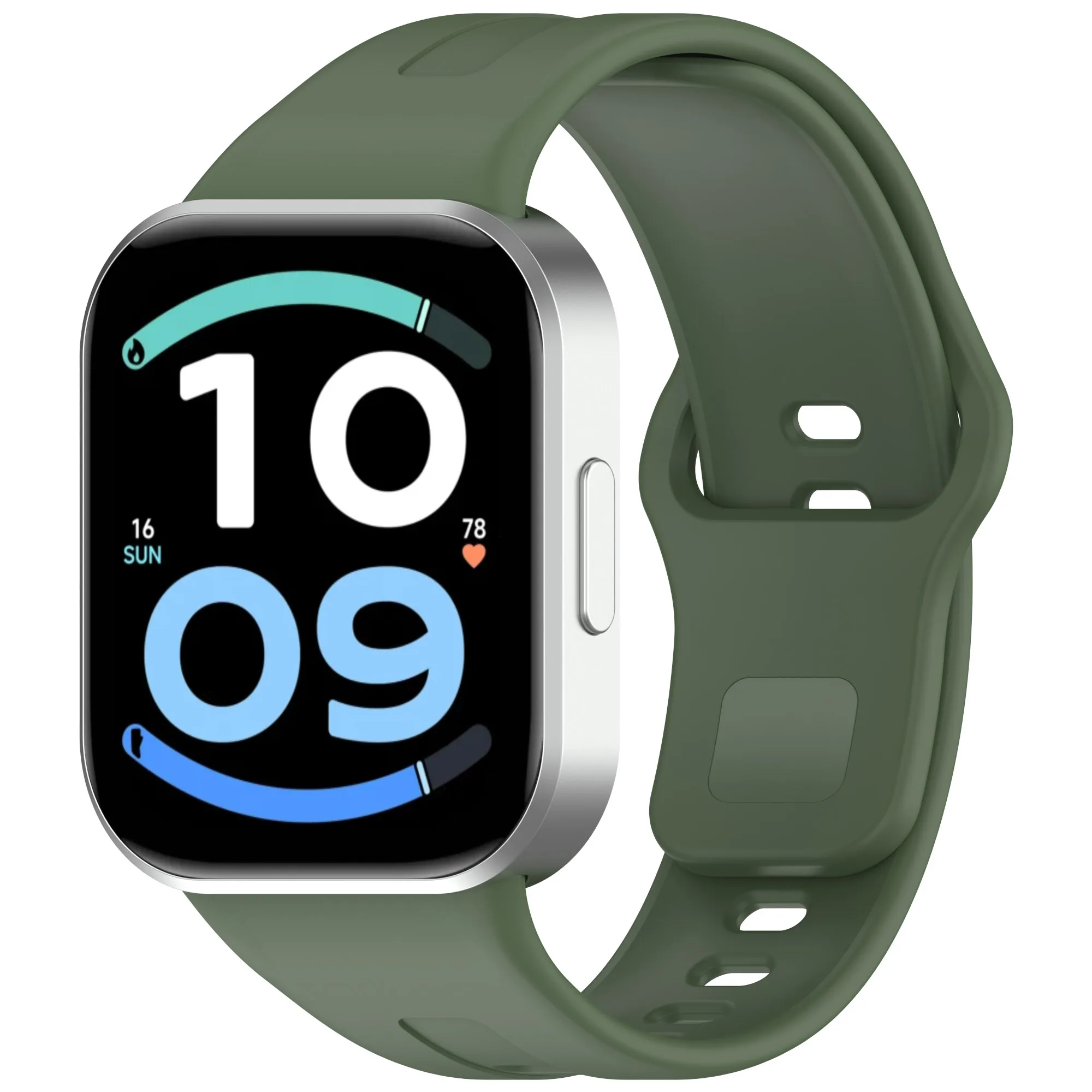 Original atmungsaktives Silikonarmband für Redmi Watch 6 Active, Ersatz-Uhrenarmband, Armband Correa für Xiaomi Band 10 9 8 Pro – Detail 4