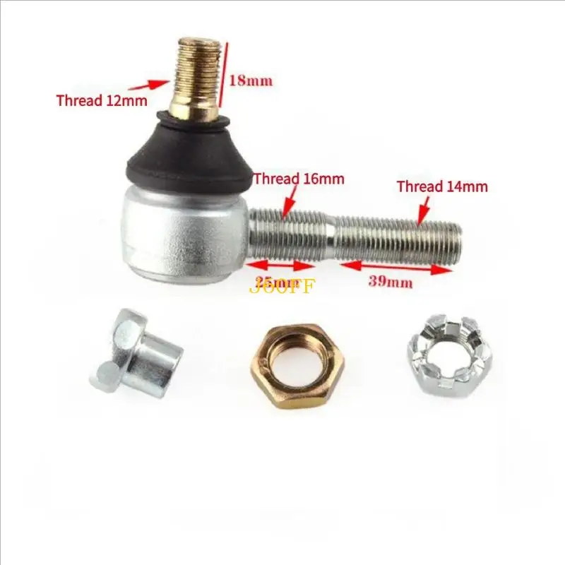 J60F Heavy Duty Aluminum ATV Ball Joint Off Roading Steering Stability Solution