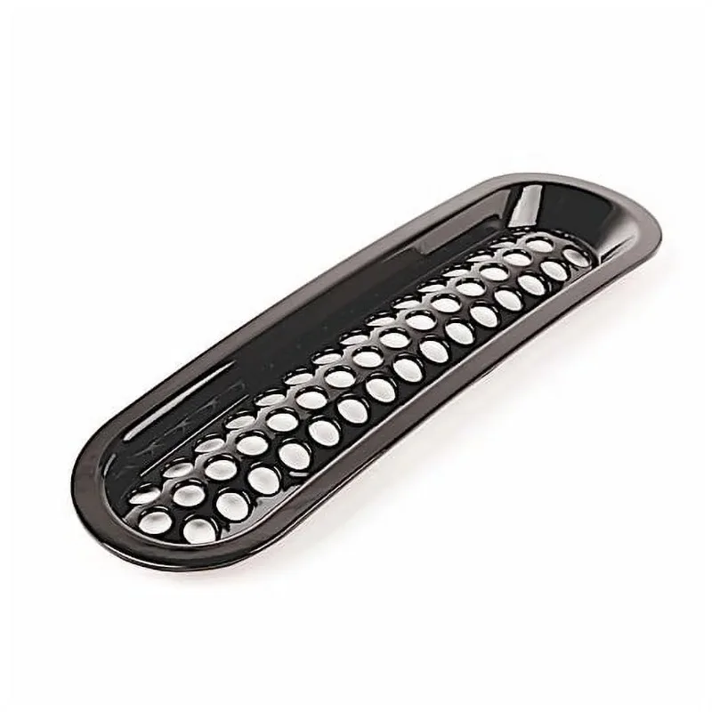 

Rugged Ridge by RealTruck Grille Insert Kit for Wrangler JK/JKU | Black, Perforated | 11306.31 | Compatible with 2007-2018 Jeep