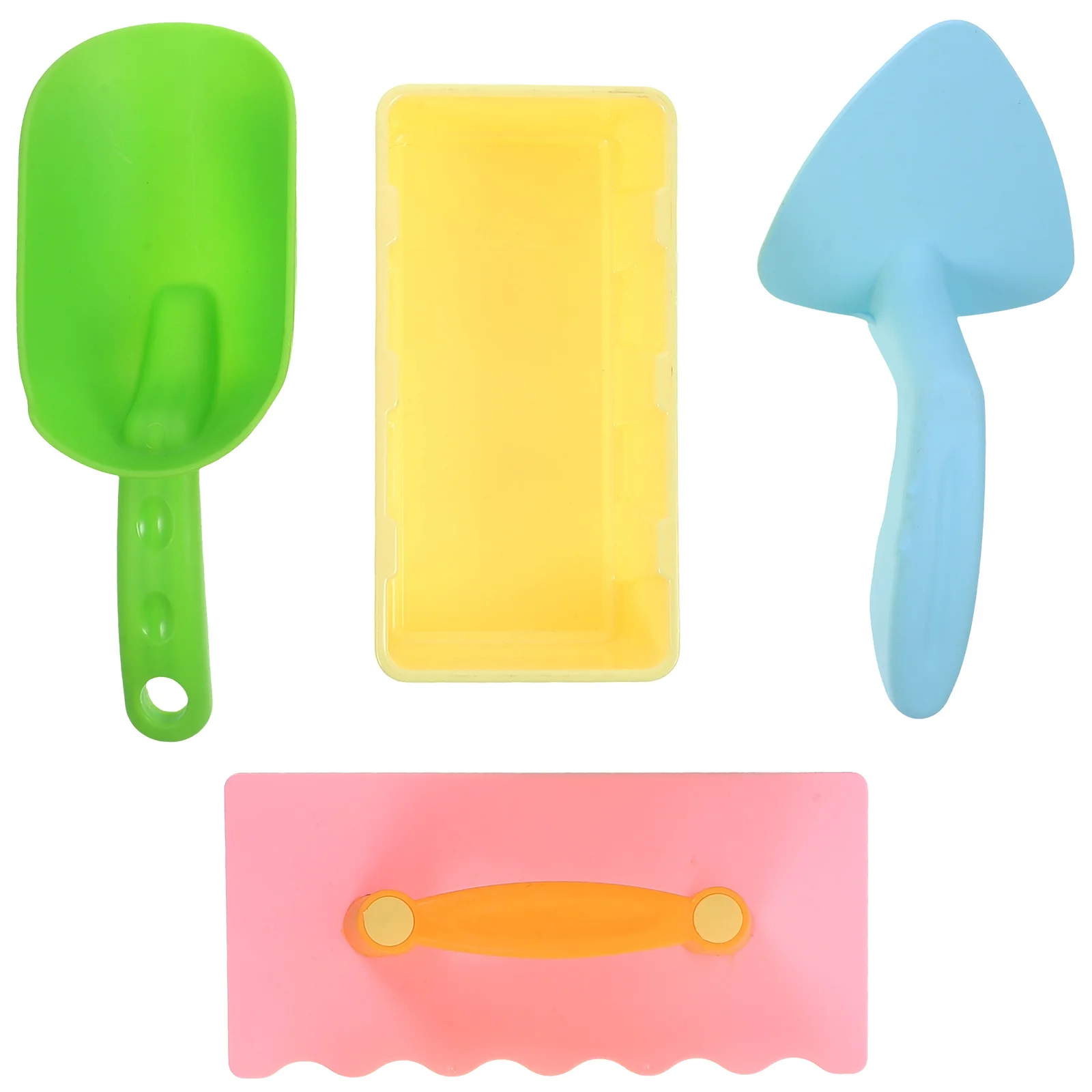 1 set 1 Set Of Kids Dredging Shovel Plastic Sand Shovel For Winter Snow Play Tool Outdoor Kids Plaything Snow Brick Making Tools
