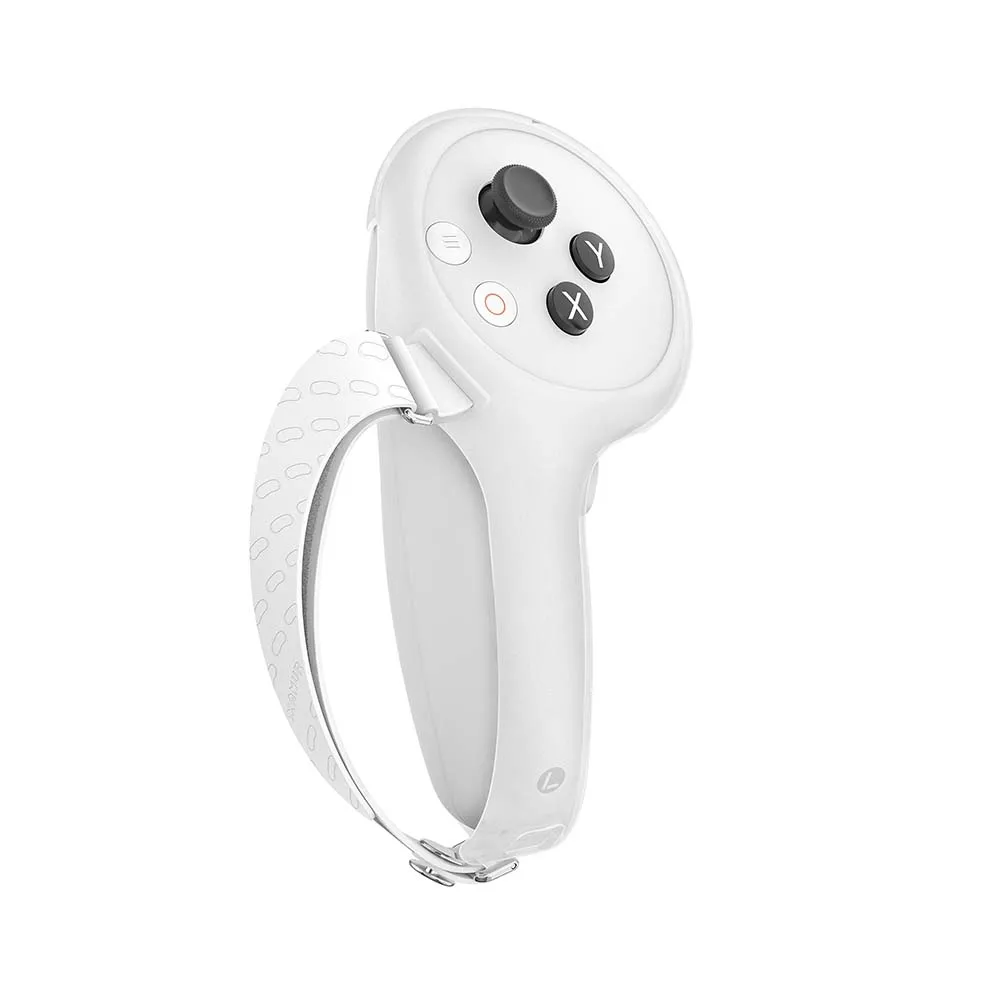 AMVR für PICO 4 Ultra Controller Schutzhülle mit Knöchelriemen, 1 Paar VR-Gaming-Griffe, Griffschutz, Befestigungsband – Detail 10