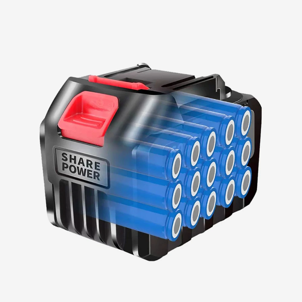 21V 7500mAh Electric Screwdriver Rechargeable Lithium Battery For  Electric impact wrench Screwdriver Power Tools