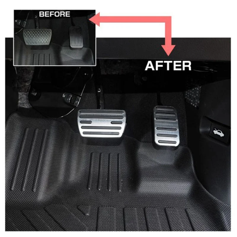 

Строго для Honda Stepwgn 2022 2023, автомобильная педаль акселератора, тормоза, чехол для педали, аксессуары из алюминиевого сплава