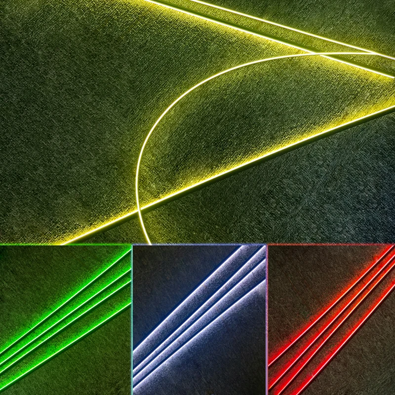 18 in 1 Umgebungslicht für den Innenraum des Autos, 64 Farben, atmen Sie die Armaturenbrett-Türdekoration, LED-Streifenlichter, RGB, Bluetooth, App-Steuerung, 12 V – Detail 8
