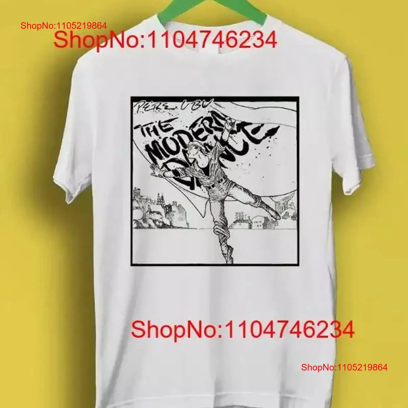 

Pere Ubu The Modern Dance Punk Rock Retro Music Top T Shirt S 5XL vintage Washed For Everyday Wear Soft Breathable vintage