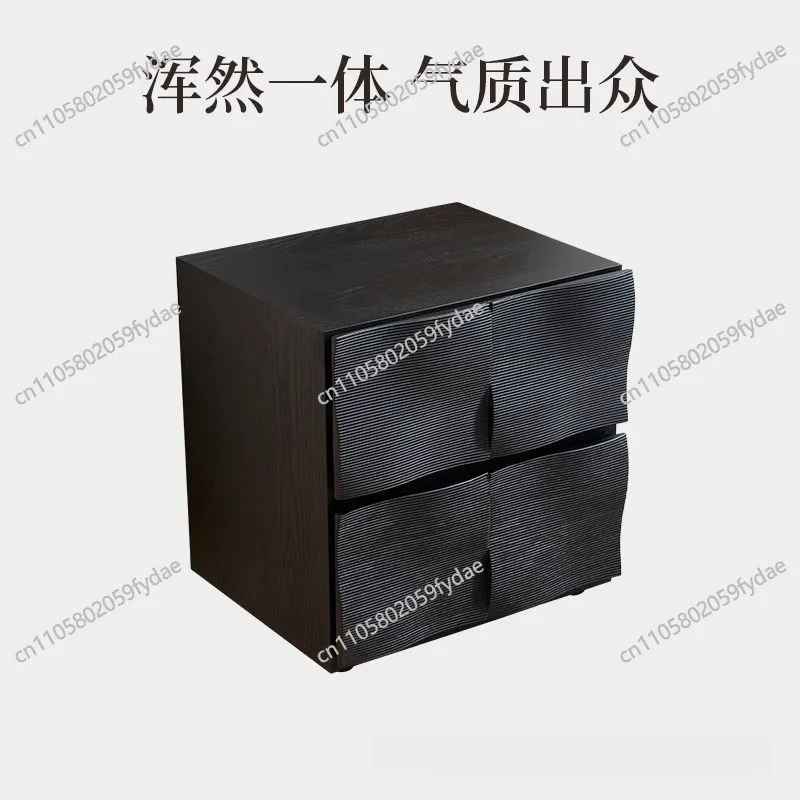 New master bedroom solid wood chest with dining side modern TV cabinet simple living room sofa module