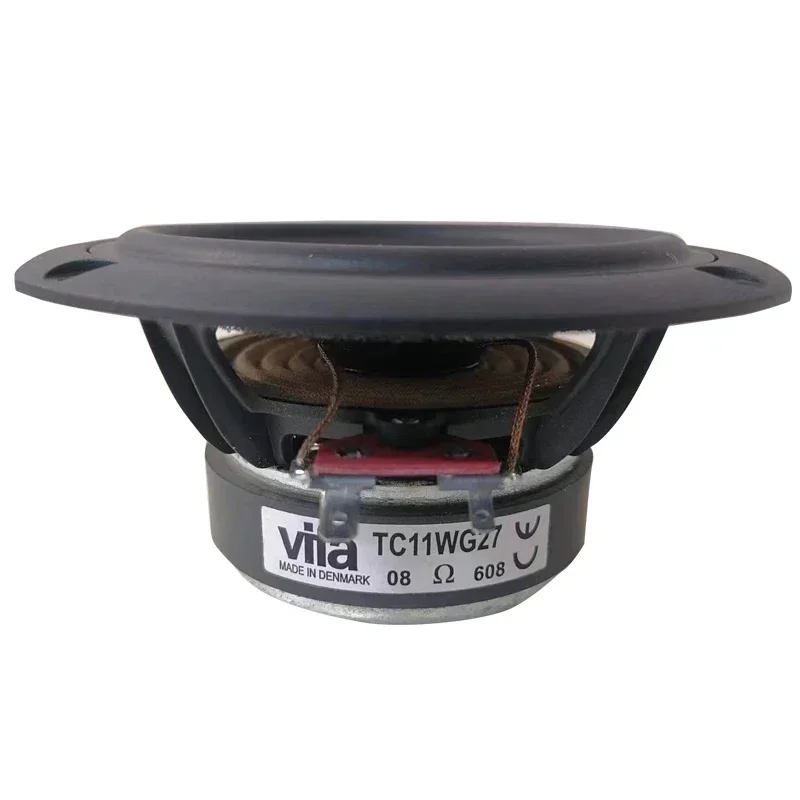 Viva-مكبر صوت متوسط المدى ، مخروط ورقي مطلي ، هيكل بوليمر مقوى ، إطار ساور ، أصلي ، TC11WG27 ، ks "، 8Ohm ، 25W