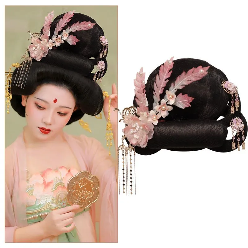 Han Dynasty Hairstyles Female Vintage Princess Hair Accessories Tang Dynasty Hair Piece Retro Photography