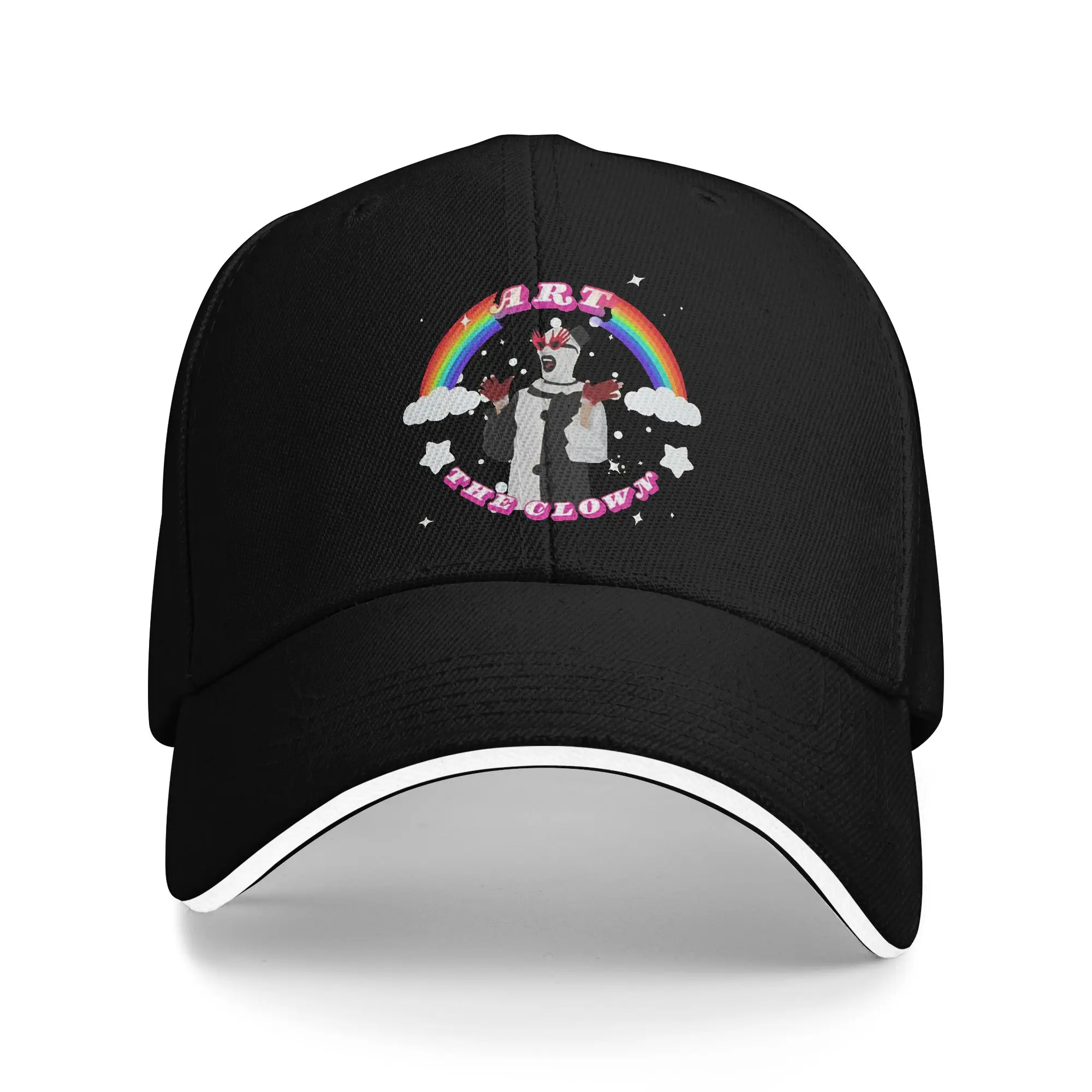 Kunst Der Clown  Baseball Cap Terrifier Women Men Print Hip Hop Hats Summer y2k Cool Outdoor Gym Breathable Baseball Caps