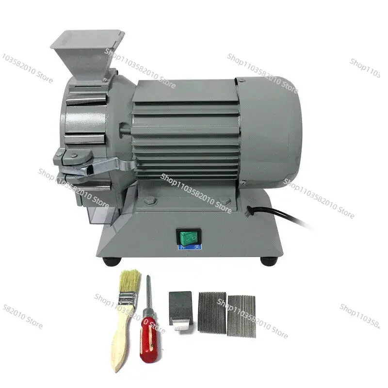 Micro Plant Powder Grinding Machine Mini Mill Plant Miller Machine Grinder Soil Pulverizer Milling Tool 110V/220V 1400rpm
