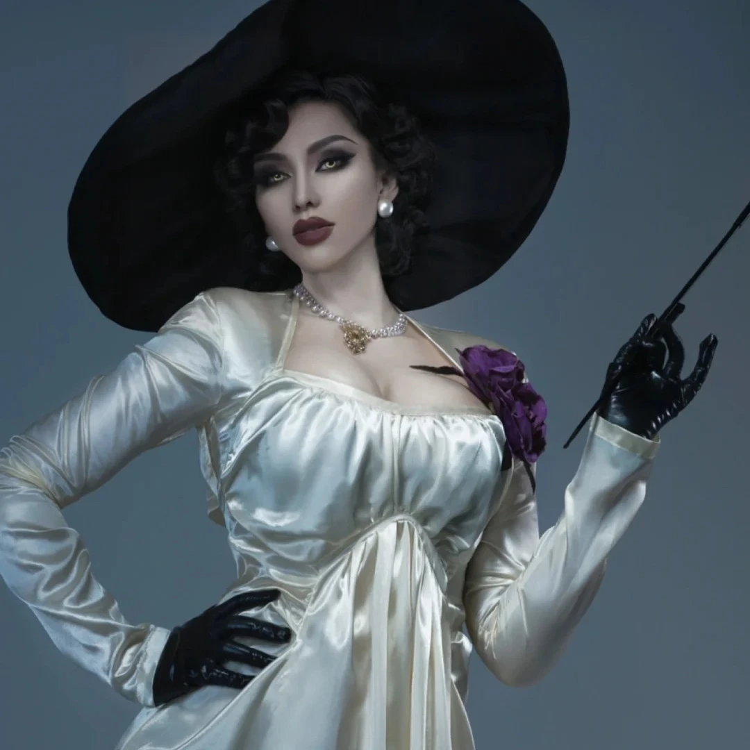 chinese dress ladies Amazon.com: HHHX Lady Dimitrescu Cosplay Costume Womens Vampire Halloween  Party Long Dress Outfit with Hat Necklace Set S/M : Clothing, Shoes &  Jewelry