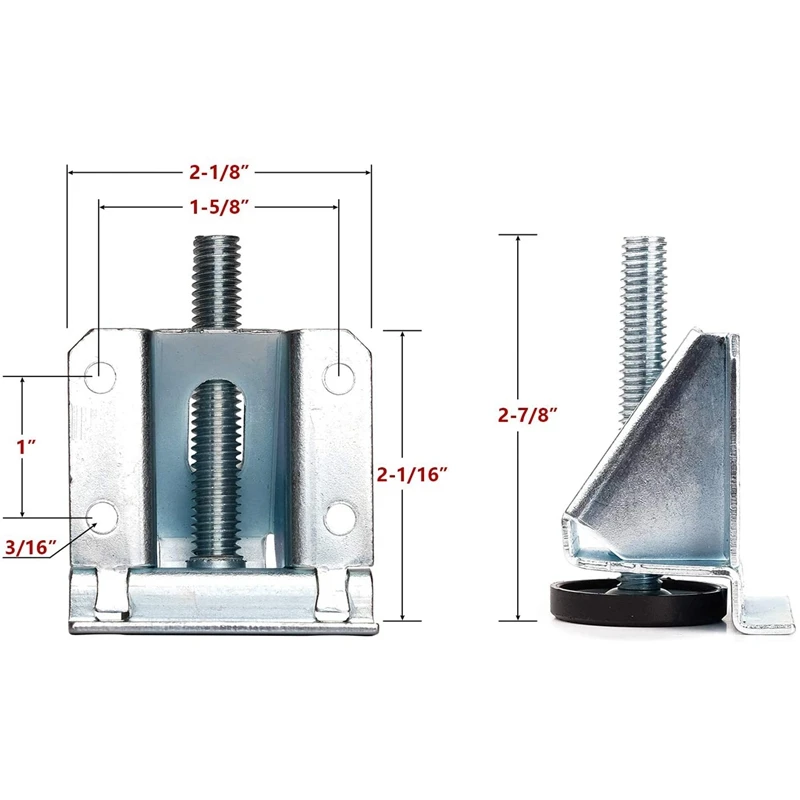 Выравнивающие ножки, сверхмощные уровневые ножки для мебели, регулируемый выравниватель ножек стола с замковыми гайками для мебели, стола, шкафа, верстака