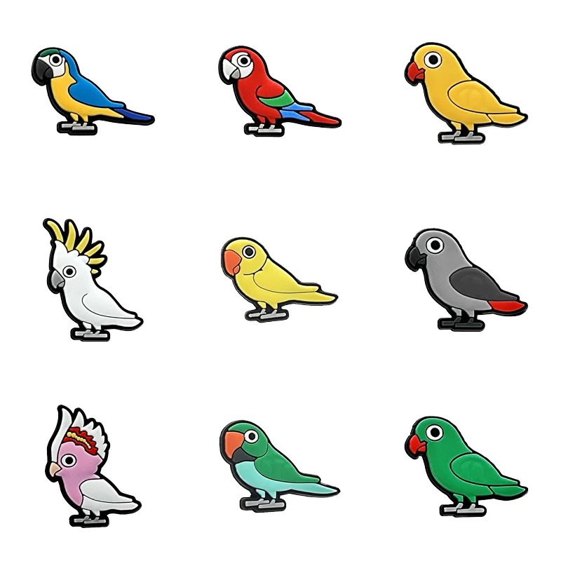 Bird Shoe Charms for Crocs Accessories Kids Clogs Pins Boy Girls Badges Men Jeans Women Decorations Buckle Shoes Accessories