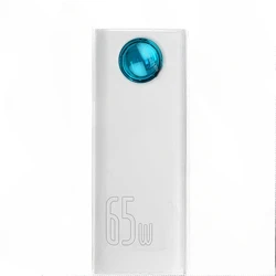 Amblight Digital Display 30000mAh Quick 65W Mobile Charger Power Bank