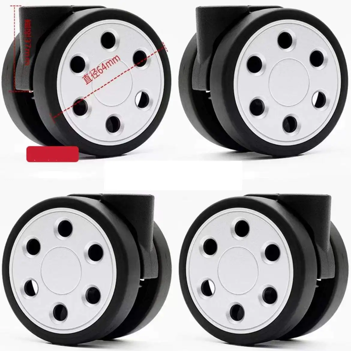 4-pz-set-per-rimowa-bagagli-ruota-di-ricambio-carico-silenzioso-ruote-valigia-ruota-universale-relair-accessori-da-viaggio
