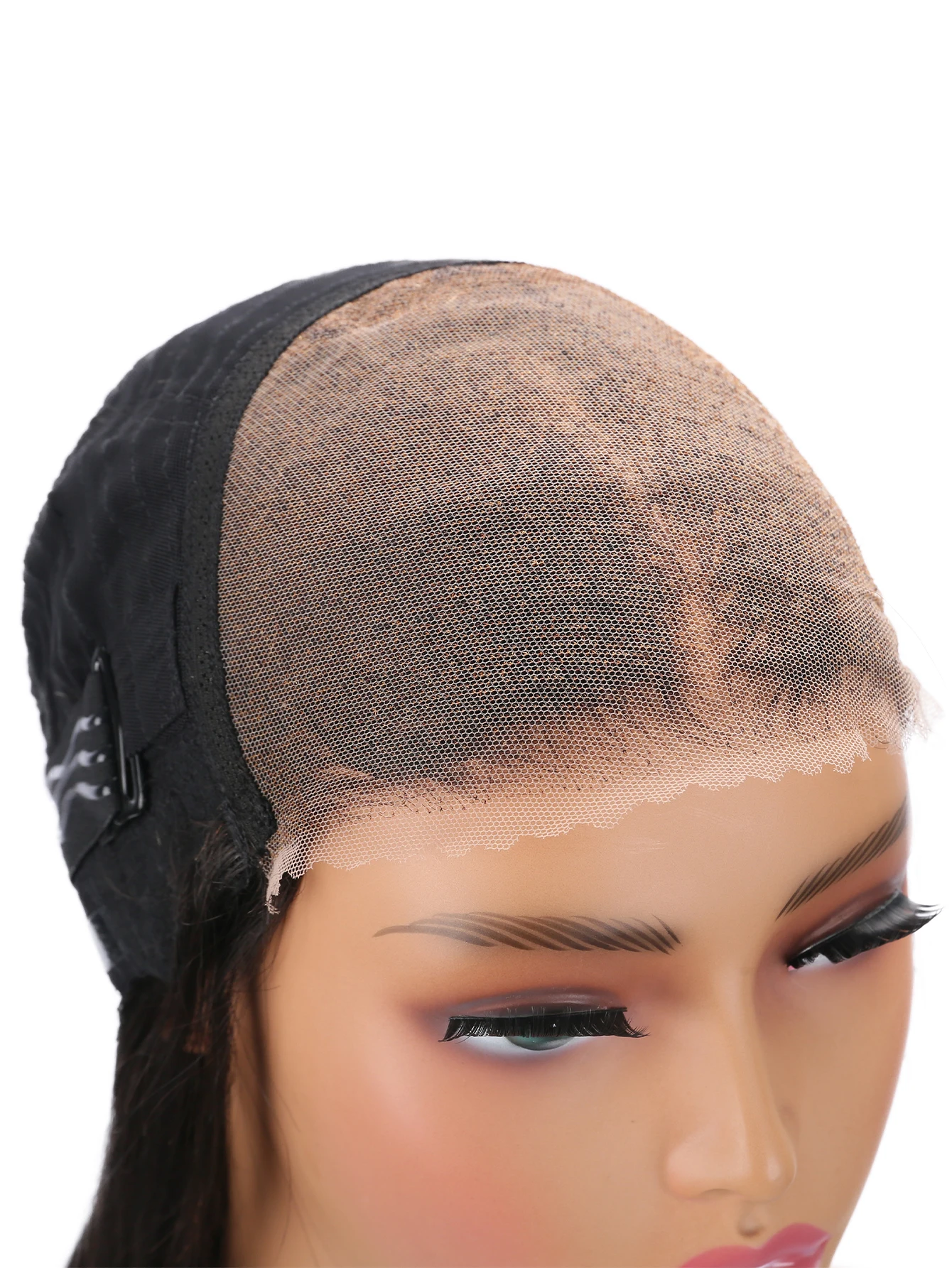 250% Density 4x4 Brazilian Human Hair Lace Front Wig-Deep Kinky Curly Wave 13x6 HD Lace Frontal Wig with Pre-Plucked Baby Hair image 5