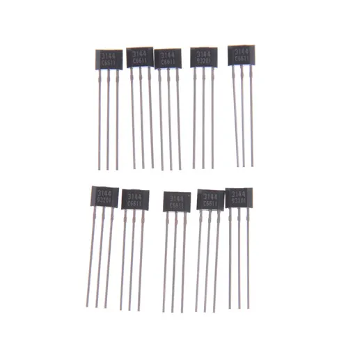 10pcs Durable AH3144E OH3144 3144 Hall Effect Sensor Magnetic Detector