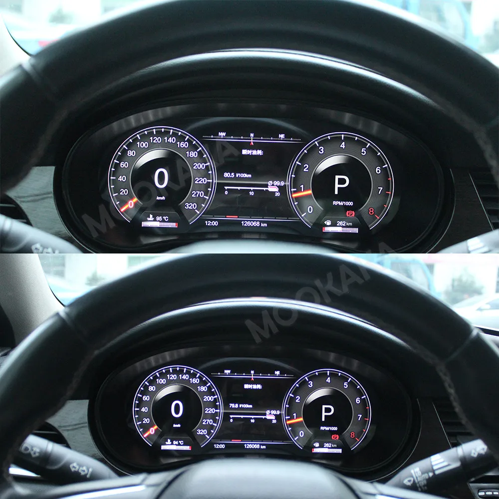 For Buick Verano 2015-2022 Car LCD Dashboard Digital Cluster Virtual Cockpit Instrument Speedometer Multifunctional Screen