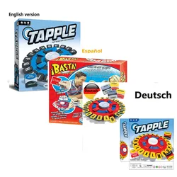 2024 neues englisches und spanisches Tapple verrücktes Alphabets piel schnelles Familien brettspiel Puzzle Spielzeug Weihnachten