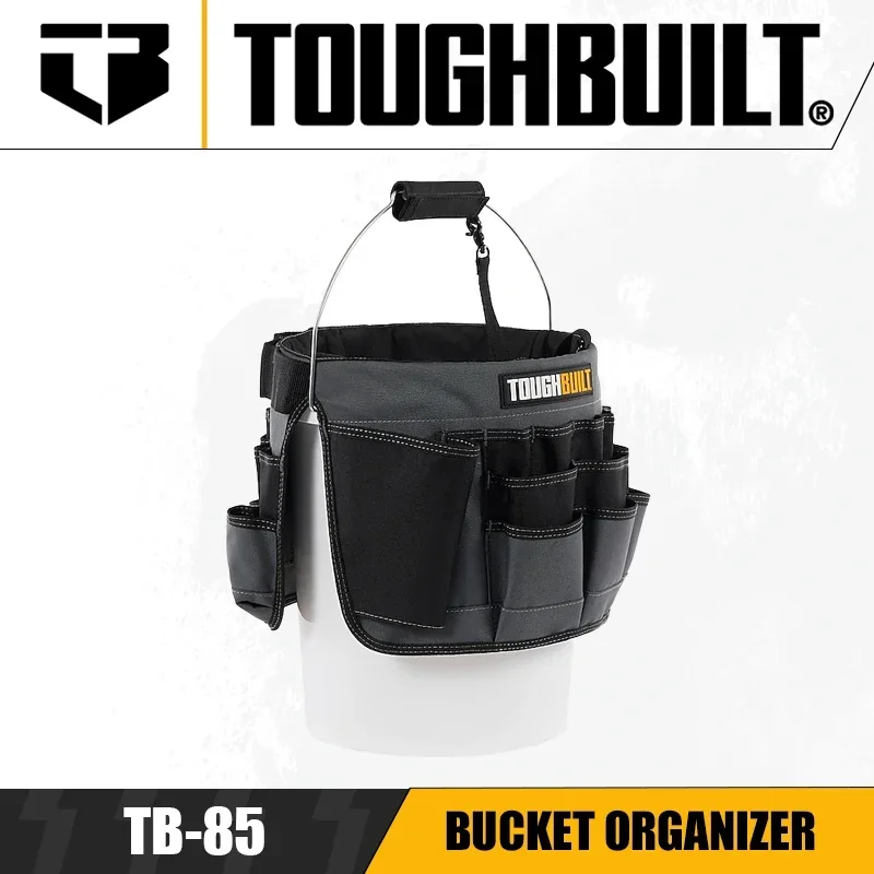 toughbuilt tb85 organizador de balde multifuncional bolsa de balde acessorios para ferramentas 01