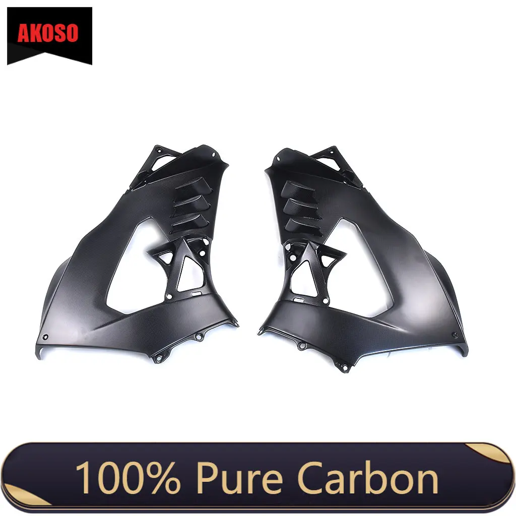 

100% 3K Dry Pure Carbon Fiber Motorcycle Modification Side Inter Panels Covers Fairings Kit For Honda CBR1000RR-R 2021 2022 2023