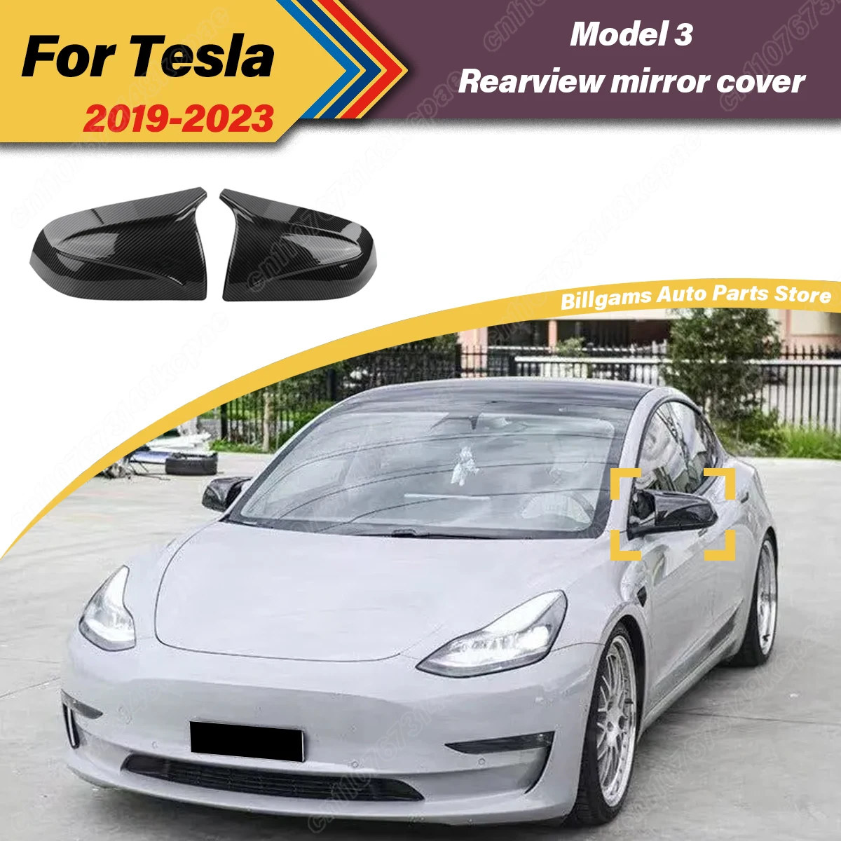 

Для Tesla Model 3 2017 2018 2019 2020 2021, автомобильное зеркало заднего вида, защитная крышка бокового зеркала, модификация, комплект кузова