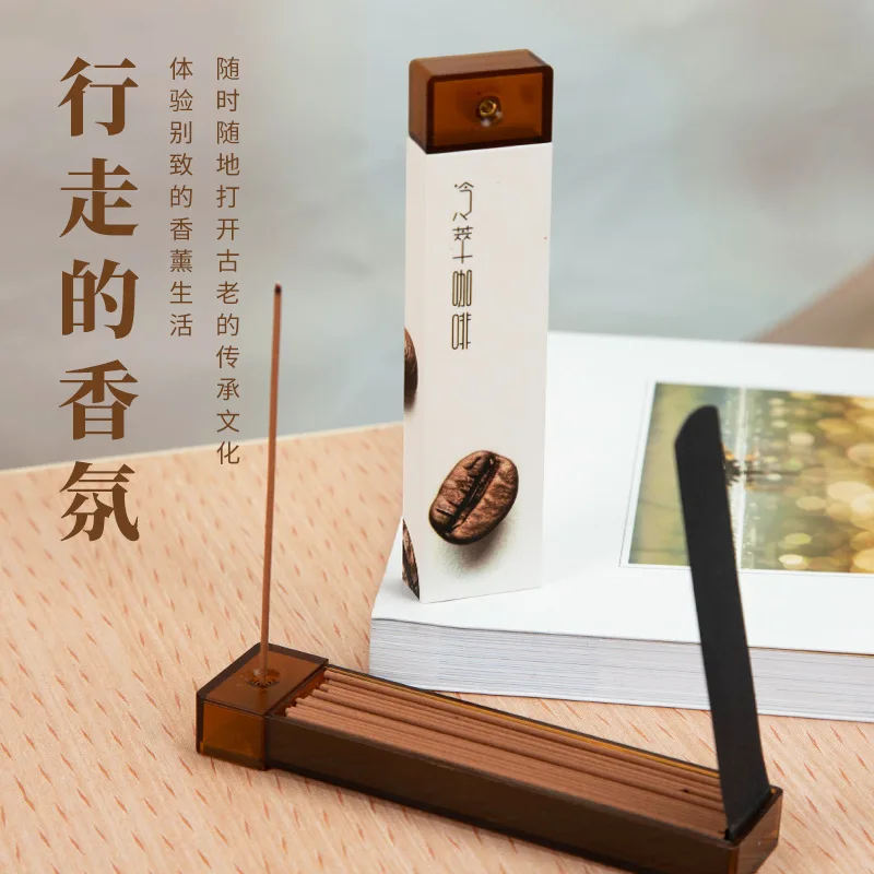 أعواد بخور صغيرة لجيب القهوة، بخور عطر القهوة، أعواد بخور للسفر، هدية لمحبي القهوة، العلاج العطري #1