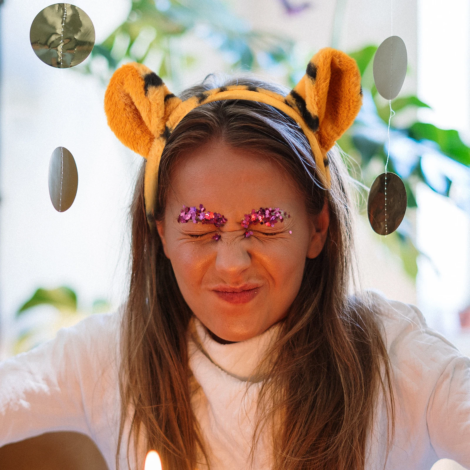 

Cartoon Hairbands Carnival Accessories Headbands Cosplay Headdress Animal Ear for Women Hoop