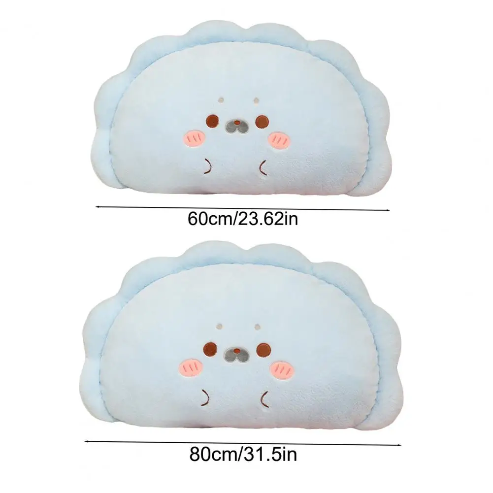 Food Shaped Pillow Rice Dumpling Plush Pillow Soft Hugging Cushion Cute Food Stuffed Toy for Kids Adults Decorative Nap Pillow