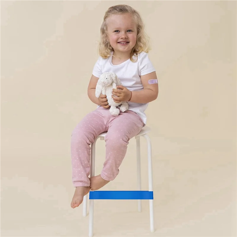 A65G-24 Pcs Chair Bands For Kids With Fidgety Feet For Chairs ADHD Tools Flexible Seating For Classroom Elementary(Blue)