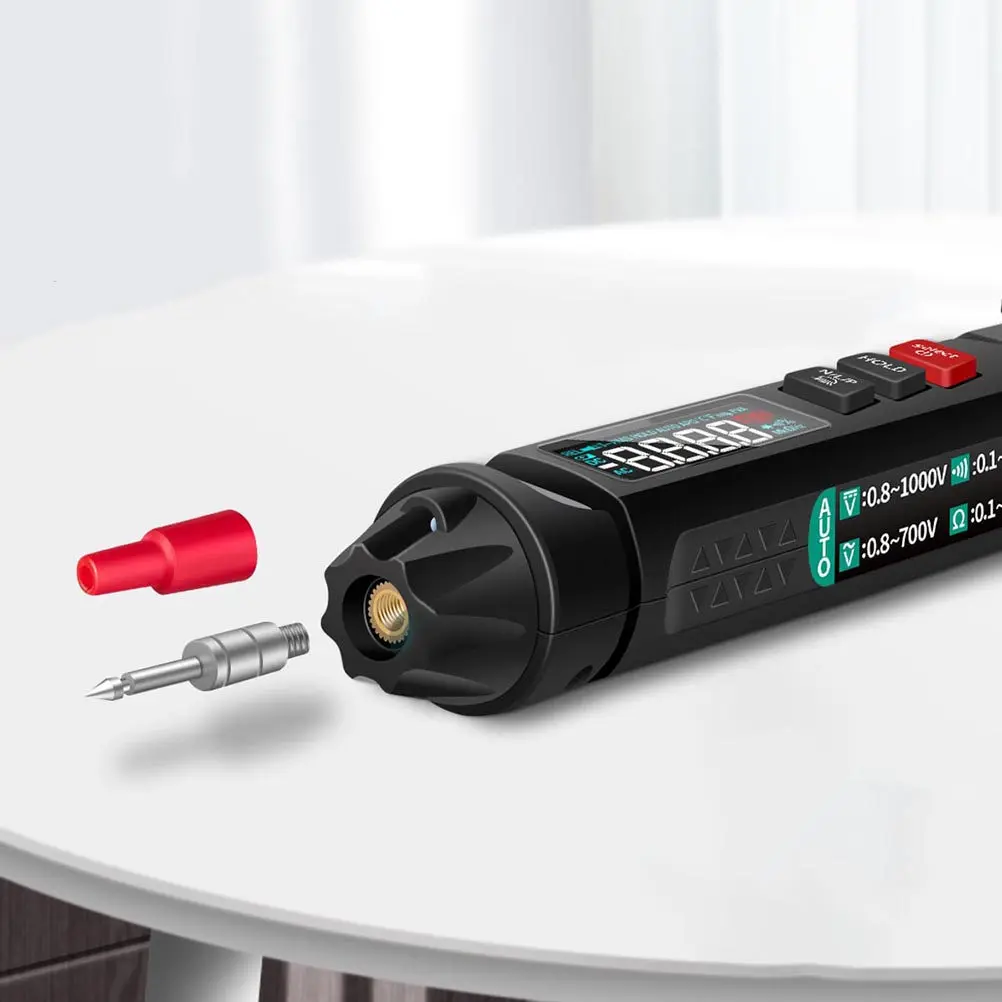 

Набор из 1 умной цифровой бесконтактной ручки-тестера напряжения переменного тока с высокой, средней и низкой чувствительностью для проверки электрических цепей
