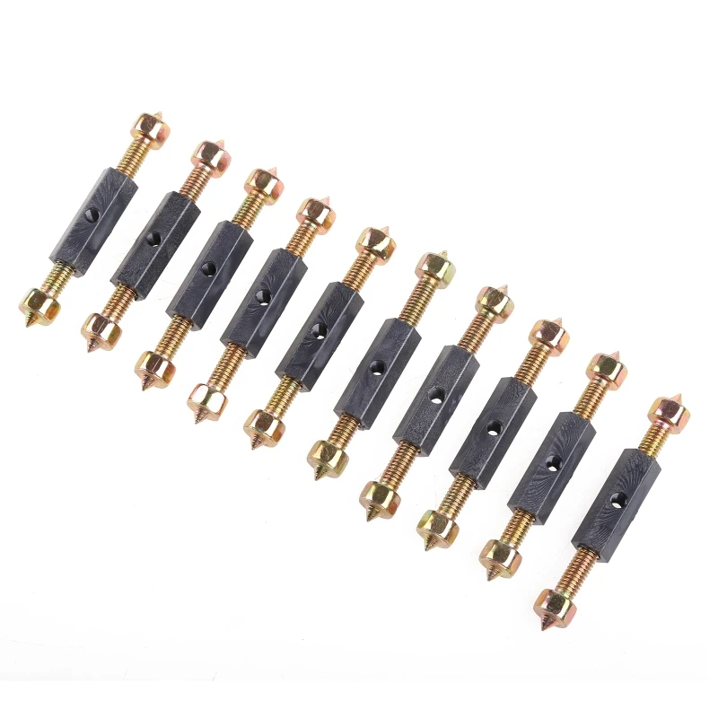 10 pezzi riparatore di Cassette riparatore di scatole elettriche viti per Cassette asta di supporto per riparazione di interruttori a parete