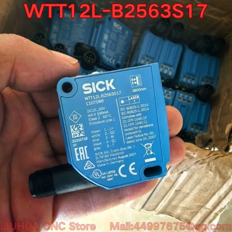 Second-hand WTT12L-B2563S17 photoelectric sensor function test is normal Latest quotation in October 2026