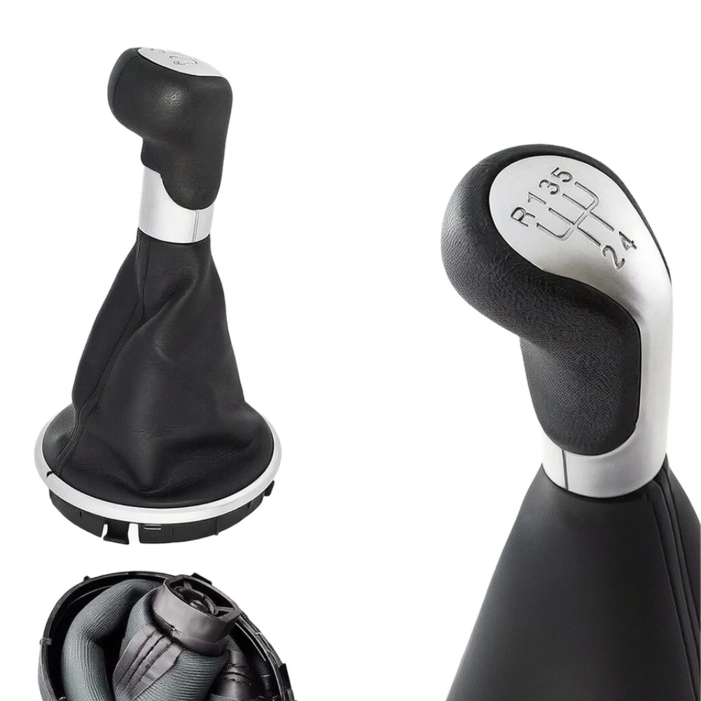 Luxury Interior As Shown Gear Knob Cover ABS Construction Chromed for edge Durability Easy Installation For Skoda for roomster