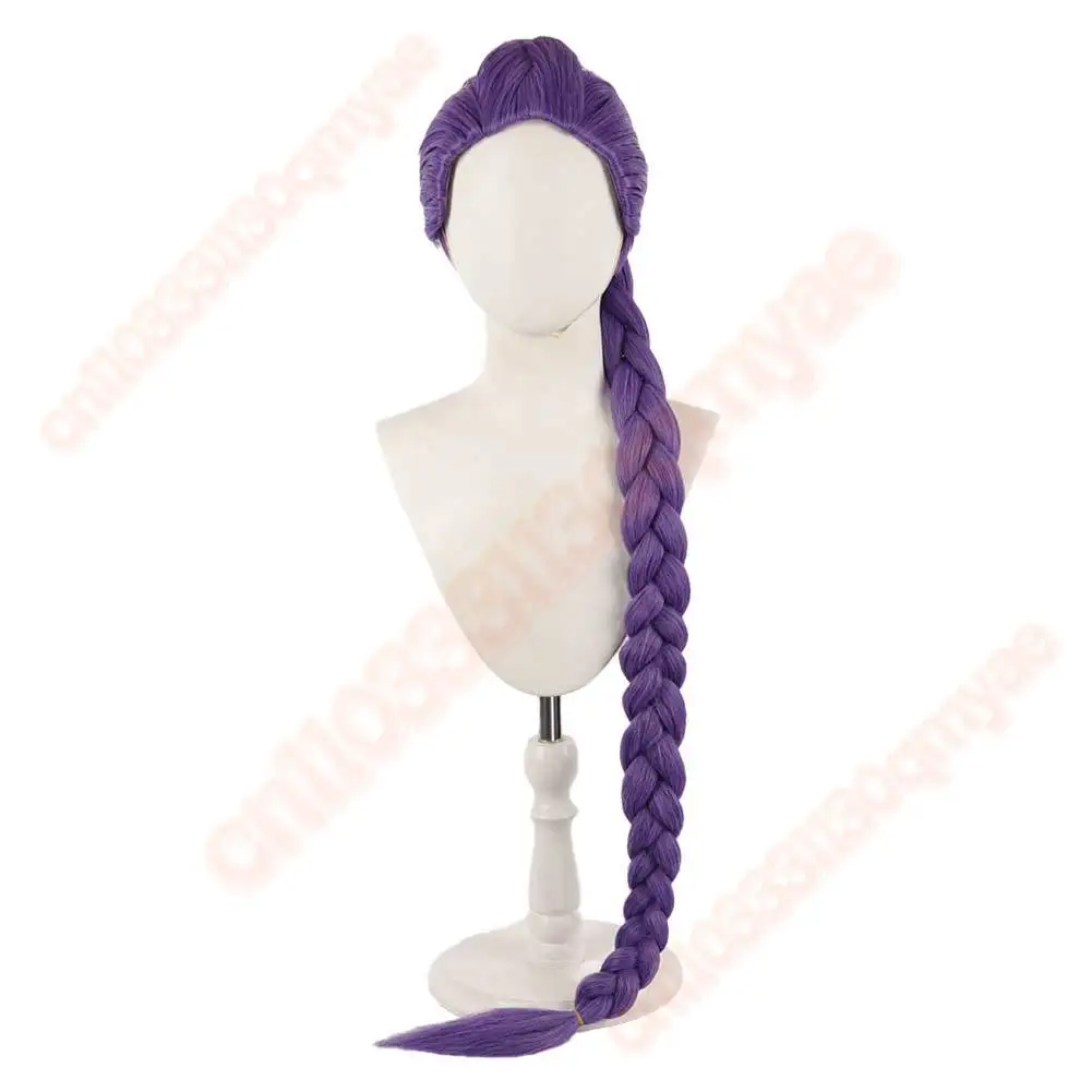Rumi 2025 Peluca de Cosplay estilo Demon Hunter KPop de dibujos animados para mujer, accesorio para el cabello de fantasía, disfraz para adulto, juego de rol