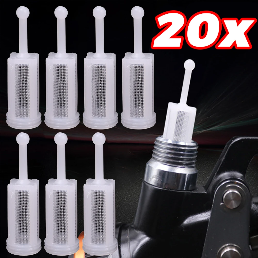 

Car Spray Gun Filter Auto Body DIY Graffiti Paint Gun Filter Screen Premium Nylon Moisture Protection Filter for Spray Painting