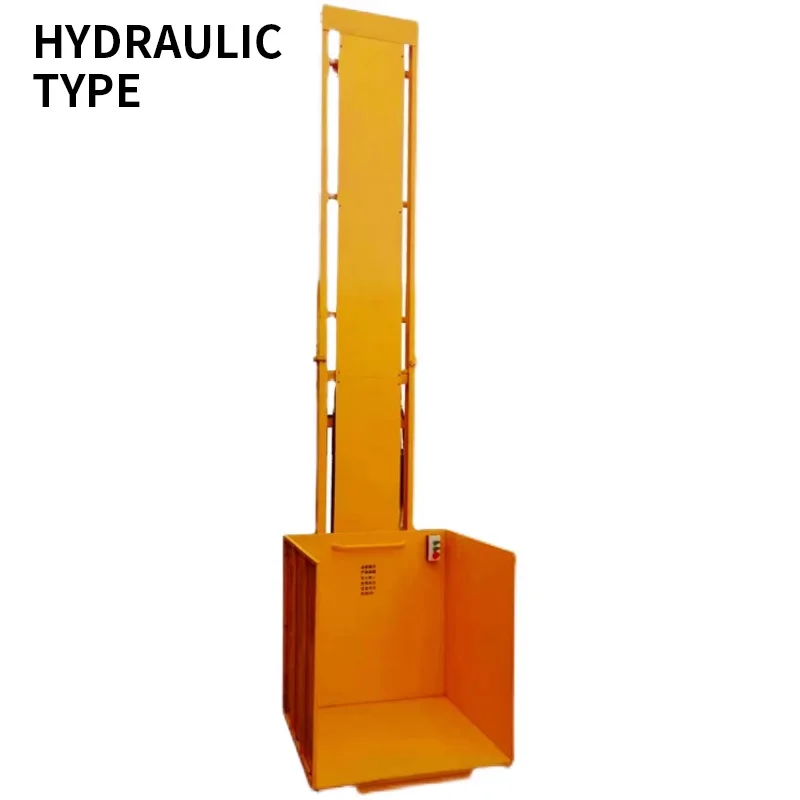 Electric Household Lift Cargo Elevator Hydraulic Platform Lift Simple Small Hoist Simple Lifting Platform Customized