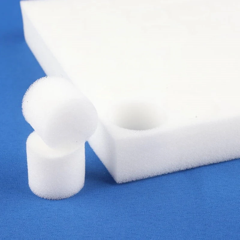 100Pcs Bodenlosen Hydrokultur Gartenpflanzen Werkzeuge Gepflanzt Schwamm Gemüse Anbau System Kindergarten Samen Pflanzung Tabletts Schwamm – Detail 7
