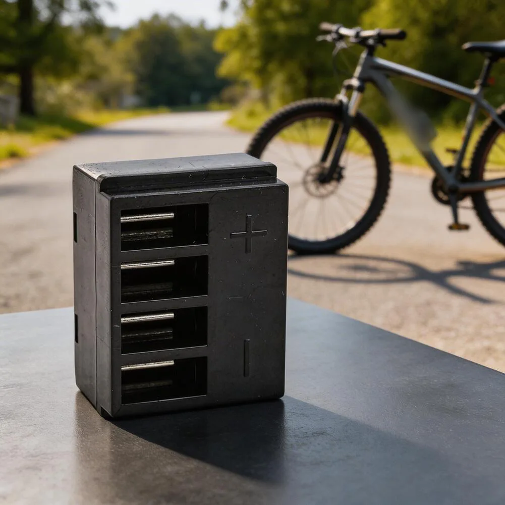 High-current Connector E-bike Battery Base For Battery Replacement Black Reverse Polarity Protection For E-bikes