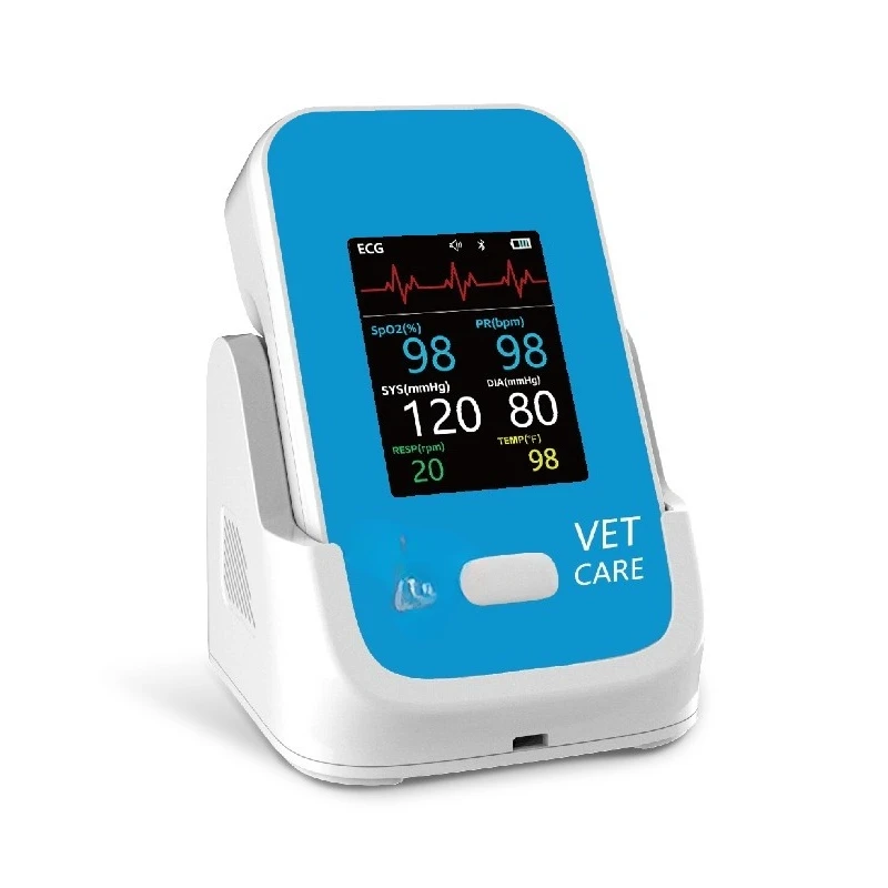 

Wireless Veterinary Monitoring Device Built-In Battery 1 Year Warranty-Pet Diagnostic Vital Signs Monitor Pressure